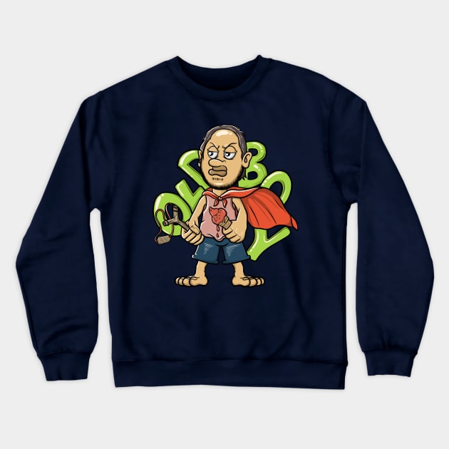 Old boy Crewneck Sweatshirt by ReasArt
